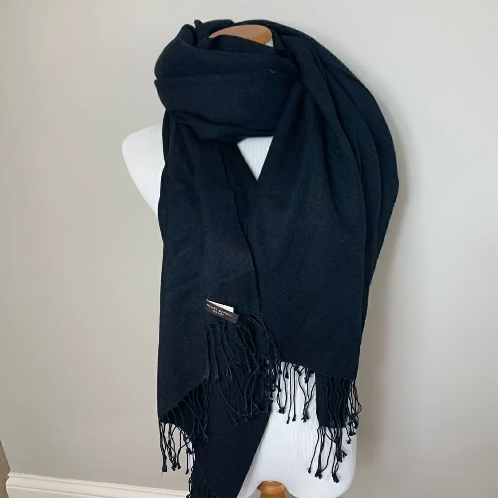 Henri Bendel Cashmere/Silk Scarf - EUC